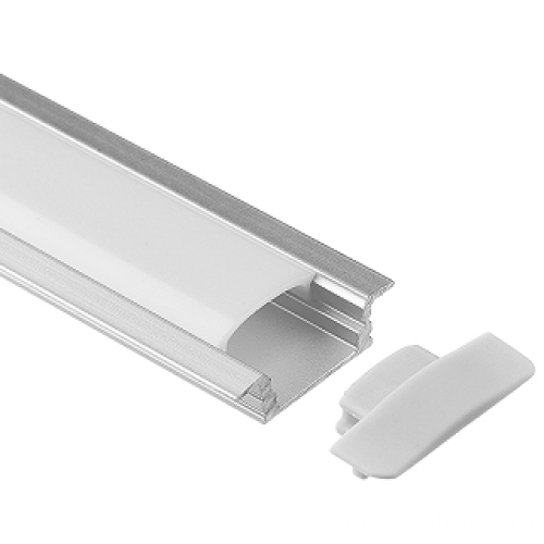 18X18 mm v shape led strip aluminium profiles